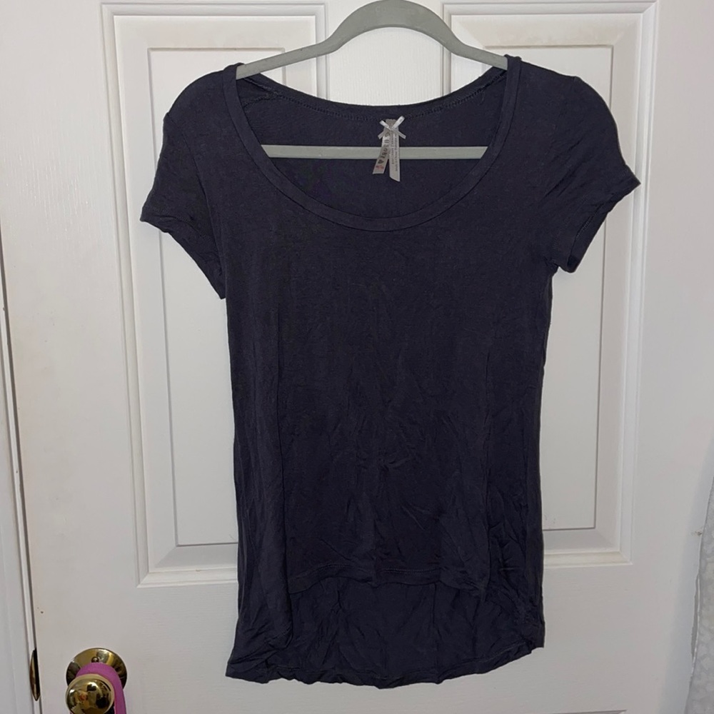 Dark Gray Short Sleeve Shirt